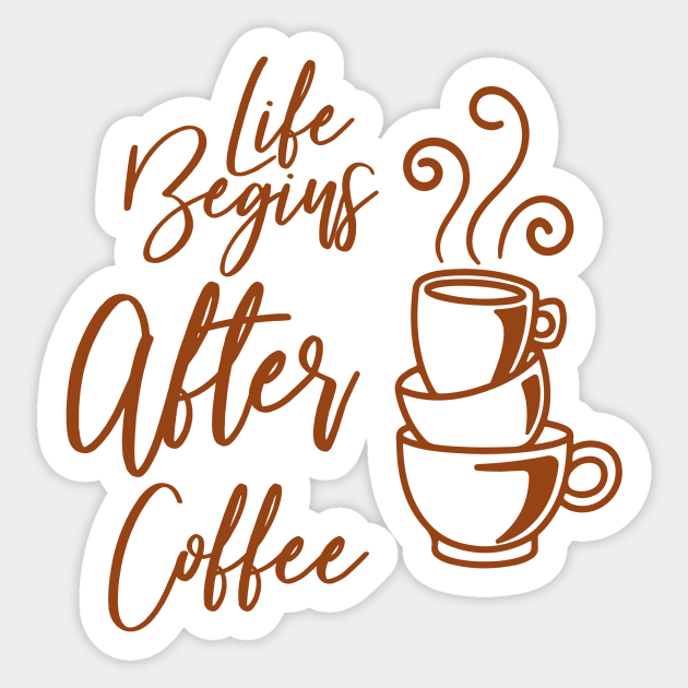 calligraphy coffee Sticker by Saldi